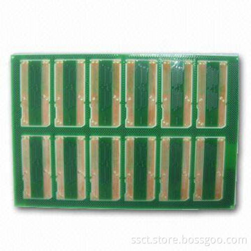 HDI and Depth Control Routing Type PCB with ENIG Finish, Suitable for Telecommunication